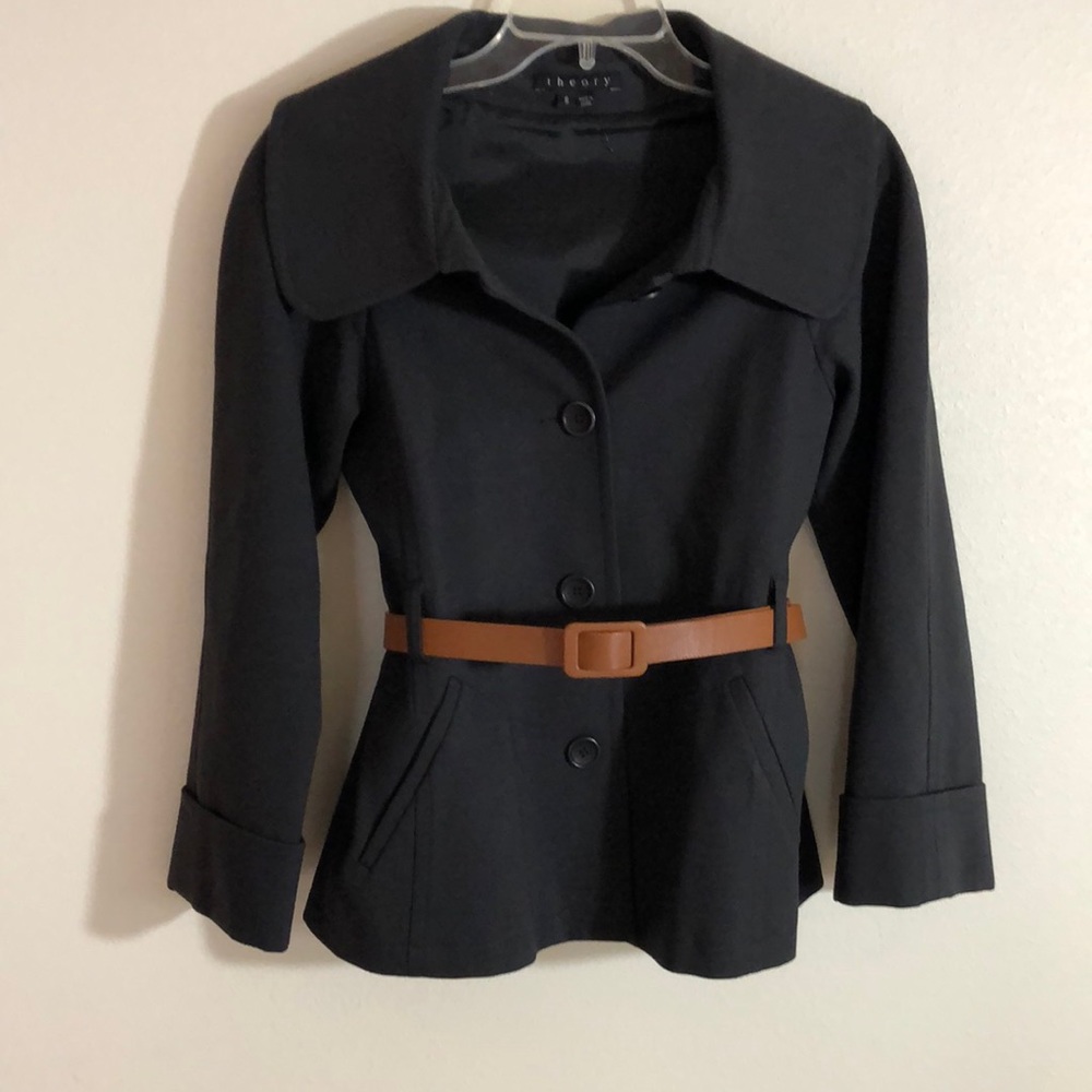 Theory jacket, blazer or light weight coat, size Small - Picture 2 of 15